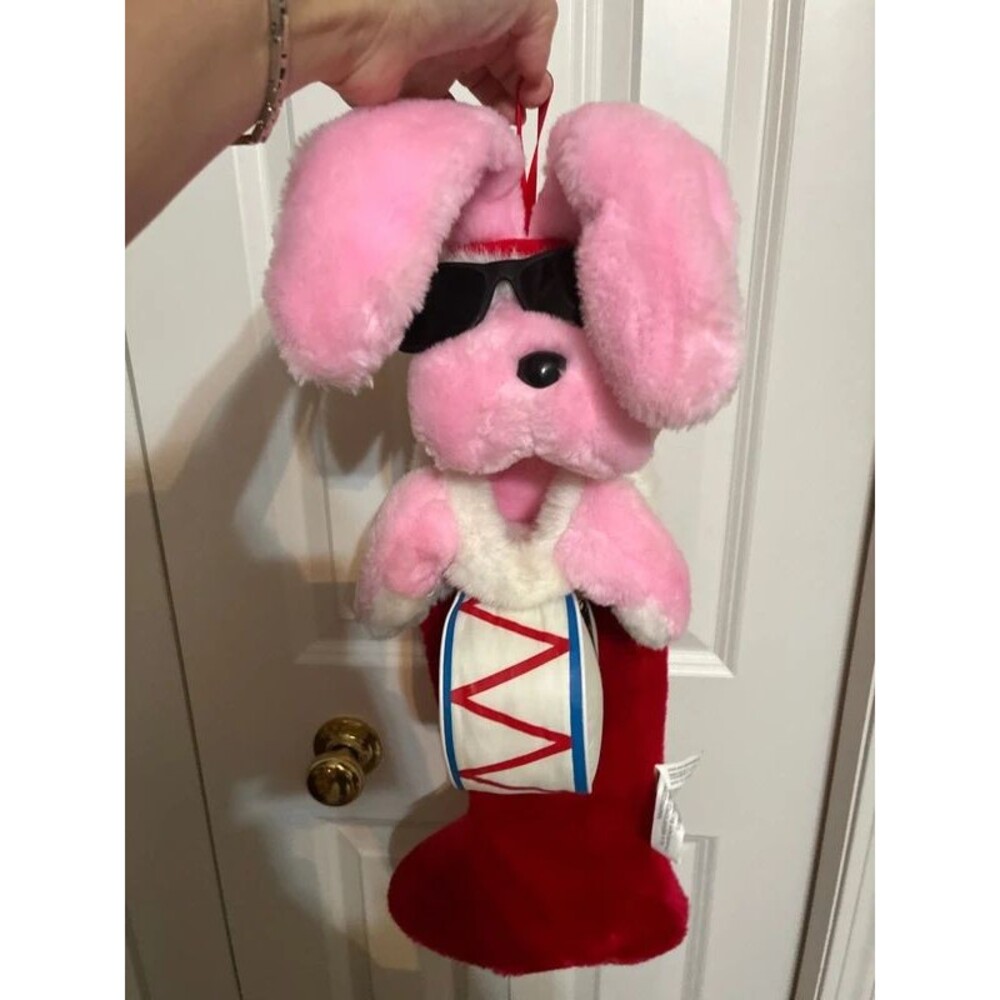 Energizer Bunny Christmas Stocking Plush 1993